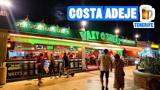 Costa Adeje Tenerife 🇪🇸 Nightlife 🍺 [upl. by Akere]