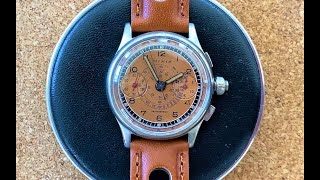 Landeron 47 First ever Cam Chronograph [upl. by Mariko15]