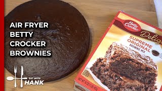 Air Fryer Betty Crocker Brownies [upl. by Lednew723]