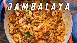 Chicken and Sausage Jambalaya  EASY One Pot Dinner [upl. by Assenad787]