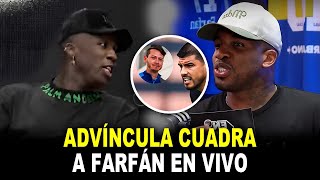 🔥¡Tensión Luis Advíncula CUADRA a Jefferson Farfán en pleno podcast ENFOCADOS [upl. by Raamal612]