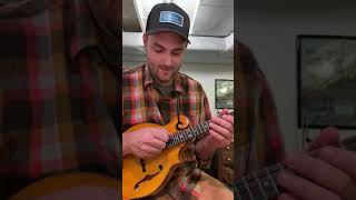 Mini Music Lesson  Tremolo Picking and Double Stops for Mandolin [upl. by Culver]