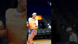 LA Sparks Basketball  Dearica Hamby Practice x AllStar [upl. by Arymat]