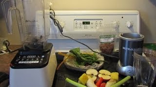 Nutribullet vs Blendtec Green Smoothie Test [upl. by Yttap]