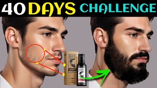 Beardo Beard Growth 40 Days Challenge  Best Beard Oil For Patchy Beard in India 2024 [upl. by Sauder588]