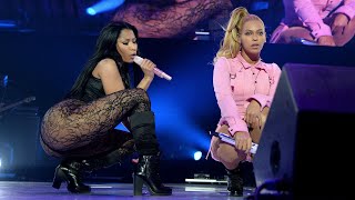 Nicki Minaj and Beyonce  Feeling Myself Live at TIDAL Concert FULL HD [upl. by Aneleve401]