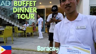 Boracay Station 3 Walk amp Buffet Food Hunts  Boracay Evening Coffee amp Dinner 🇵🇭 [upl. by Tijnar]