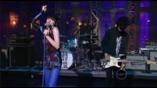 Yeah yeah yeahs  Zero Live Letterman Show April 14 2009 [upl. by Wernick]