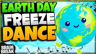 Earth Day Freeze Dance  Spring Brain Break  Just Dance [upl. by Feenah]