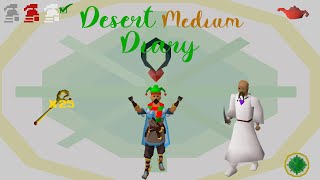 OSRS Desert Medium Diary Guide  Ironman Approved [upl. by Burch]