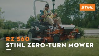 RZ 560 STIHL ZeroTurn Mower  Product Feature [upl. by Edmondo238]