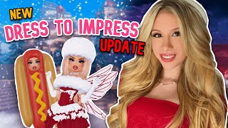 NEW DRESS TO IMPRESS UPDATE Lets talk about the Christmas Update [upl. by Theone]