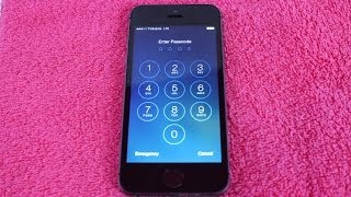 How To Remove Forgotten PASSCODE iPhone 5S amp 5C  iPad Mini iOS  Bypass Password  Unlock Tutorial [upl. by Nadbus]