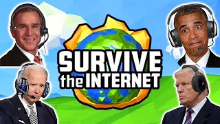 US Presidents Play Survive The Internet [upl. by Thaine100]