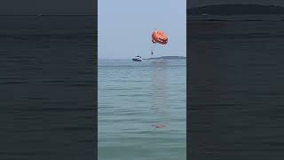 Parasailing in CORFU GREECE [upl. by Ahsiat]