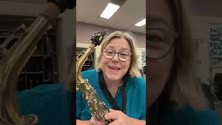 Tips for Beginner Saxophone Players wMrs Allen [upl. by Chesna]