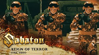 SABATON  Reign of Terror Official Lyric Video [upl. by Noemi]