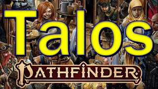 Pathfinder 2E The Talos of Golarion [upl. by Corny]