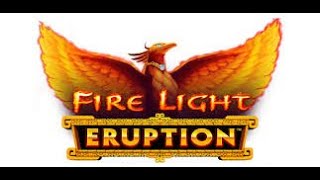 Fire Light Eruption Slot Machine Bonuses [upl. by Chara]