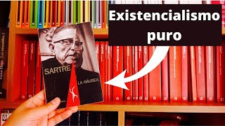 ❤️ Reseña de La náusea de JeanPaul Sartre Novela Filosófica [upl. by Eudora456]