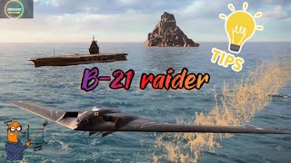 B21 Raider Aerial Bomb Tip  Modern Warships [upl. by Hugo]