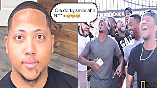 Black people roasted him for smiling after a haircut [upl. by Annawaj]