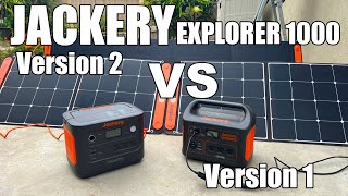 JackeryInc Solar Generator 1000 v2  200 watts Solar Panel Comparison [upl. by Berstine]