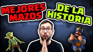 LOS MEJORES MAZOS DE LA HISTORIA DE TV ROYALE  Malcaide Clash Royale [upl. by Thane]