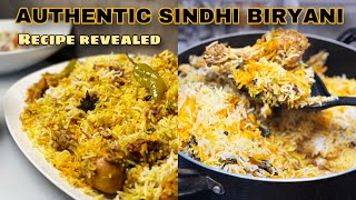 Savour the flavours Authentic Sindhi Biryani recipe  Sindhi Biryani recipe  Cooking with Esha [upl. by Lynnea]