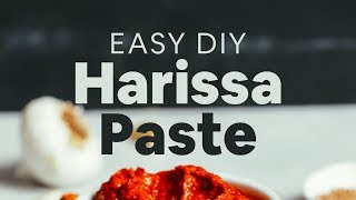 Easy DIY Harissa Paste  Minimalist Baker [upl. by Notgnilliw852]