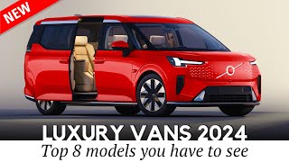 Newest Luxury Vans Coming in 2024 Interior and Exterior Review [upl. by Derej869]