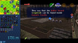 Ocarina of Time Randomizer  A leisurely stroll through a blitz seed [upl. by Bathsheb]