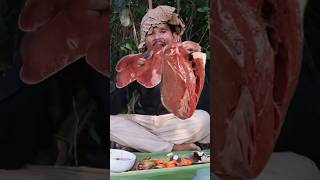 How I made a stinky Stomach Cow food primitive survivalskills food primitive survivalskills [upl. by Vale]