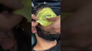 Curly treatment beard treatment moustache treatment hydra facial treatment [upl. by Ardekahs]