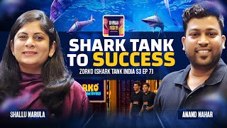 From Shark Tank to Success Zorkos Journey  Shallu Nisha Podcast [upl. by Drazze251]