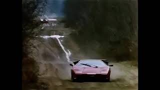 Speed Zone AKA Cannonball Fever Lamborghini Countach Intro HQHD Upscale [upl. by Haonam296]