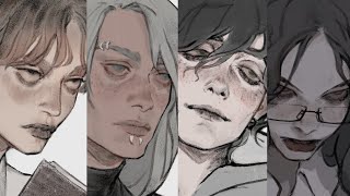 Speedpaint CLIPSTUDIO Faces [upl. by Nerag606]