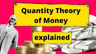 Quantity Theory of Money  Irving Fisher [upl. by Oletta]