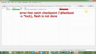 How to Fix MiFlash errorNot catch checkpoint \fastboot s lock [upl. by Sande952]