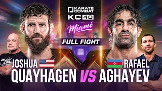 FULL FIGHT Joshua Quayhagen vs Rafael Aghayev  KC40 [upl. by Regnig]