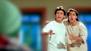 Andaz Apna Apna Movie Scene  Salman Khan  Amir Khan  Karishma amp Raveena [upl. by Gretna220]