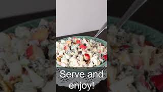 Apple Waldorf Salad  Quick and Easy Apple Salad [upl. by Pul]