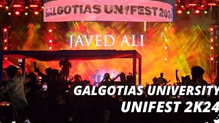 UNIFEST ♥️ 20K4 GALGOTIA UNIVERSITY  JAVED ALI GREATER NOIDA📍GalgotiasUniversity1 [upl. by Ahsinor170]