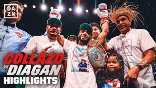 Collazo vs Diagan  Golden Boy Full Card Highlights [upl. by Atsilac]