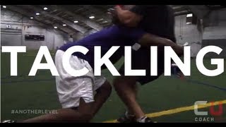 How To Tackle  CoachUp Football Tips [upl. by Akerue]