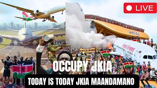 🔴 LIVE OCCUPY JKIA AIRPORT GEN Z MOVEMENT TUKO GROUND [upl. by Suhail]