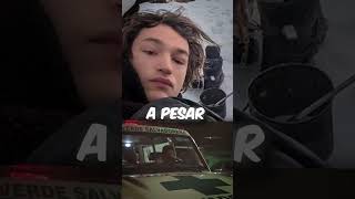 Youtuber se pierde en la nieve y su padre busca su ultimo video ❄️🤔 Shorts [upl. by Dej27]