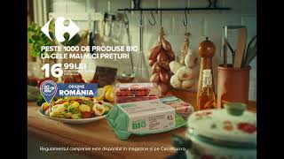 Cu Act For Food ai peste 1000 de produse Bio la cele mai mici preturi  Carrefour [upl. by Gowon]