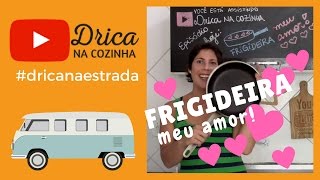 Sua frigideira está grudando Veja como recuperar  Drica na Cozinha  Ep173 [upl. by Cave]