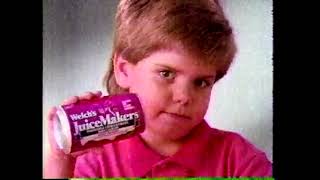 Welchs JuiceMakers Commercial feat Travis Tedford 1995 [upl. by Dominick894]